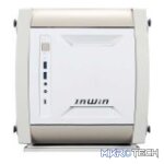 InWin Explorer RGB Modular Tempered Glass Mini-Tower Mini-ITX Case  Bone White - Image 3